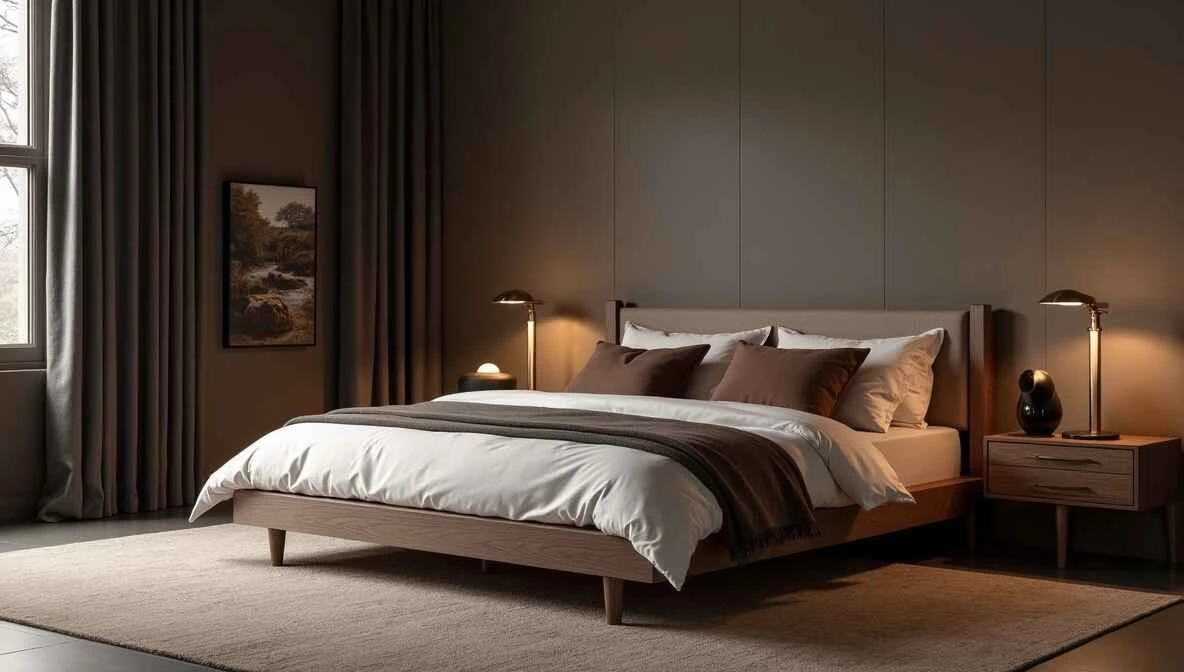 20 Masculine Dark Taupe Bedroom Ideas for a Bold Look
